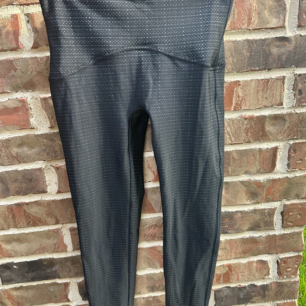 SPANX Black Iridescent Leggings - Picture 11 of 11